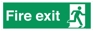 Final fire exit